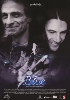 Blue poster
