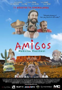 Amigos Meksika Hazinesi poster
