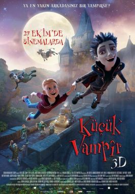 Küçük Vampir 3D poster