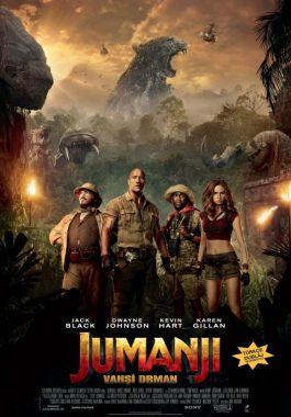 Jumanji: Vahşi Orman poster