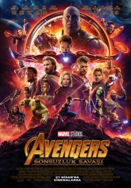 Avengers: Sonsuzluk Savaşı poster