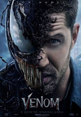 Venom: Zehirli Öfke poster