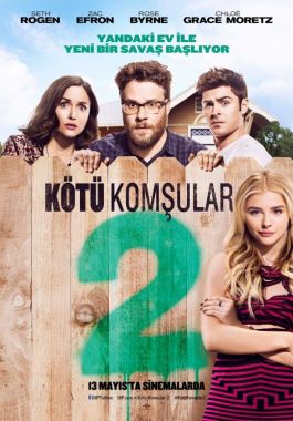 Kötü Komşular 2 poster