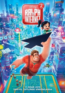 Ralph ve İnternet - Oyunbozan Ralph 2 poster