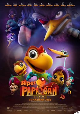 Süper Papağan poster