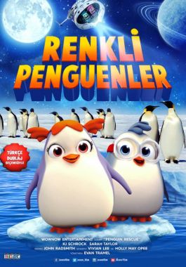 Renkli Penguenler poster