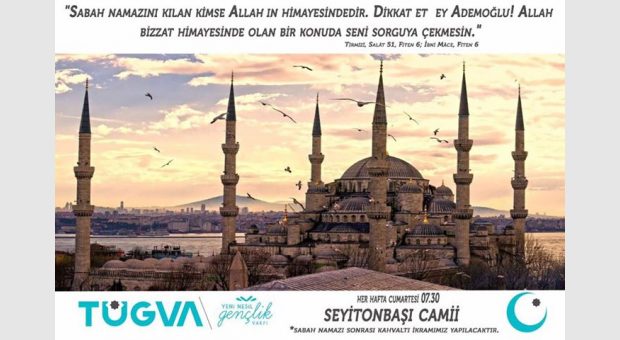 TÜGVA Sabah Namazı