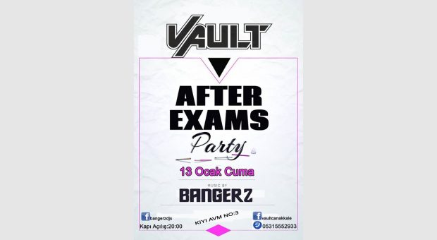 After Exams Party with Bangerz