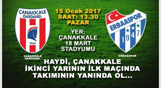 ÇANAKKALE DARDANEL-Erbaaspor