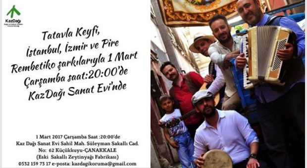 Tatatvla Keyfi KazDağı Sanat Evi'nde