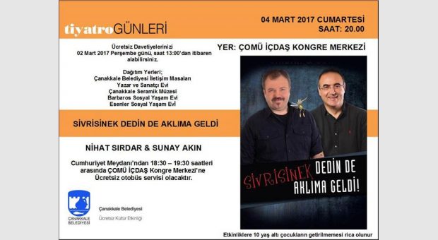 Sivrisinek Dedin De Aklıma Geldi / Nihat Sırdar - Sunay Akın