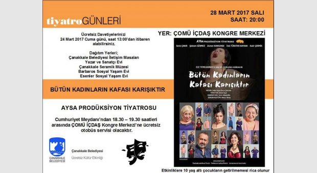 Bütün Kadınların Kafası Karışıktır - AYSA Prodüksiyon Tiyatrosu