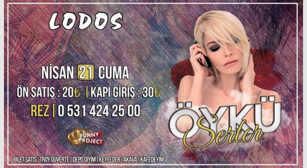 Öykü Serter | 21 Nisan Cuma | Lodos Bar