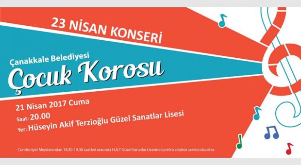 23 Nisan Konseri - Çanakkale Belediyesi Çocuk Korosu