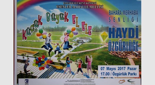 Küçük Büyük El Ele Haydi Özgürlüğe