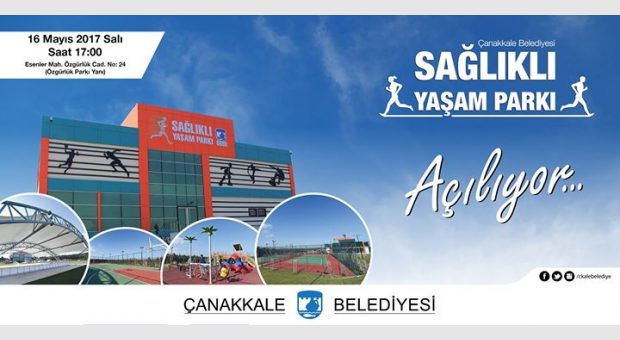 Sağlıklı Yaşam Parkı Açılıyor