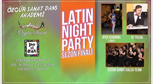 Özgür Sanat Dans Akademi Latin Night Party - Sezon Finali