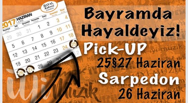 Bayramda Hayaldeyiz!