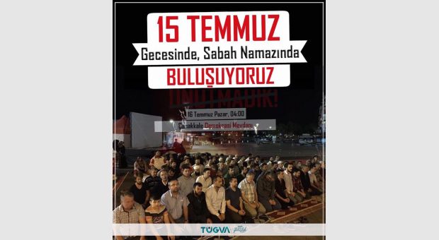 15 Temmuz Sabah Namazı Programı