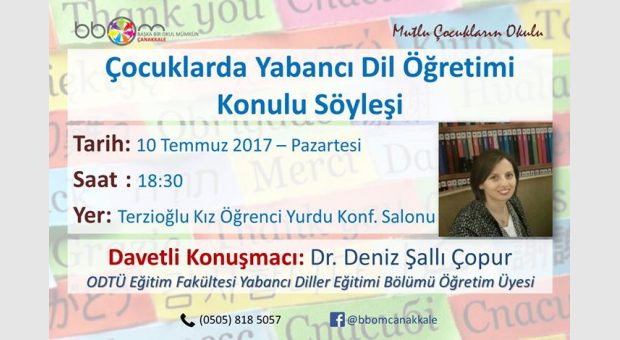 Çocuklarda Yabancı Dil Öğretimi