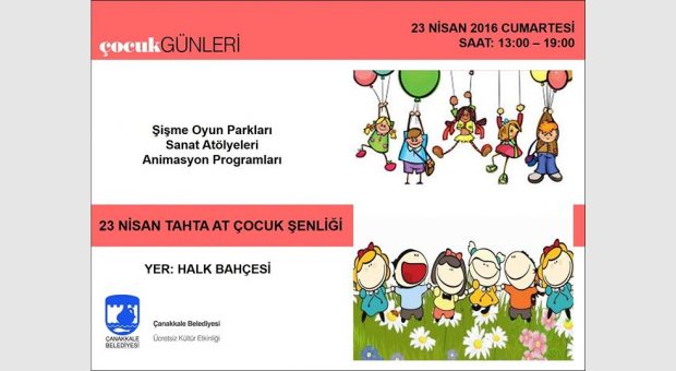 23 Nisan Tahta At Çocuk Şenliği