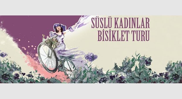Biga Süslü Kadınlar Bisiklet Turu