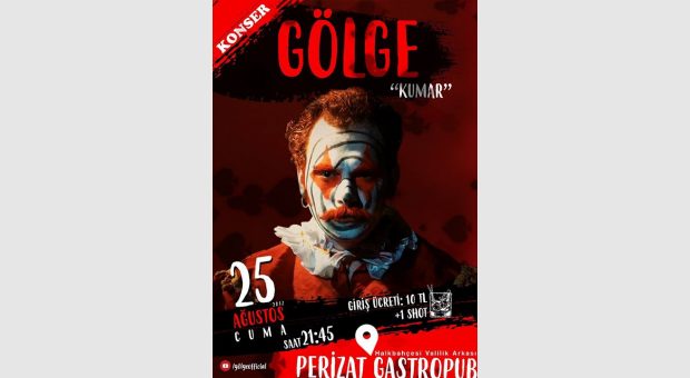 GÖLGE Kumar albümünün ilk Konseri
