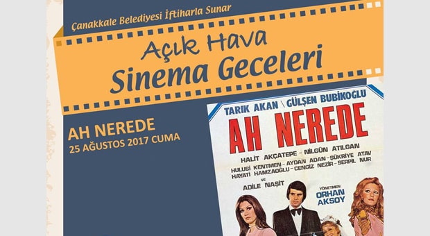 Ah Nerede - Açık Hava Sinema Geceleri
