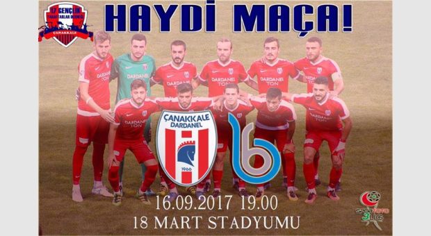 Çanakkale Dardanelsporumuz -bayburt göi 3.lig futbol karşılaşması 
