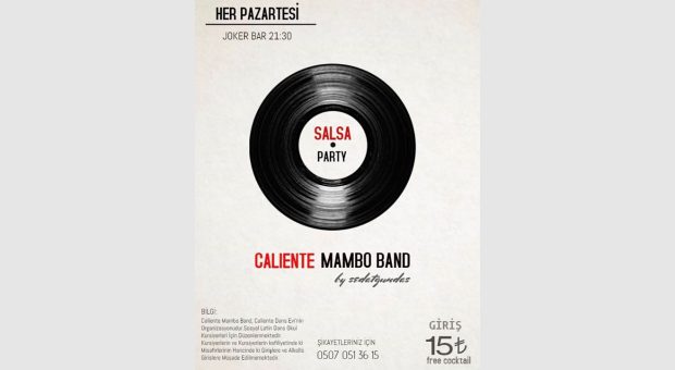 Her Pazartesi ★★★ Caliente Mambo Band ★★★ Joker Bar