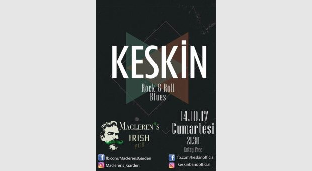 Keskin @ Macleren's Irish Pub Garden Sahne