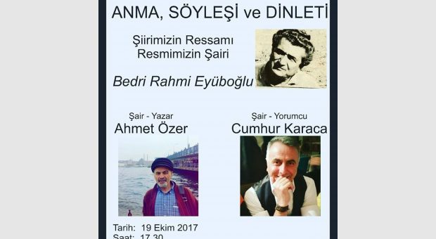 Şiirimizin Ressamı Resmimizin Şairi Şiir Söyleşi ve Dinleti