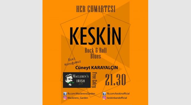 Keskin Rock & Roll Blues Performans ft. Cüneyt Karayalçın