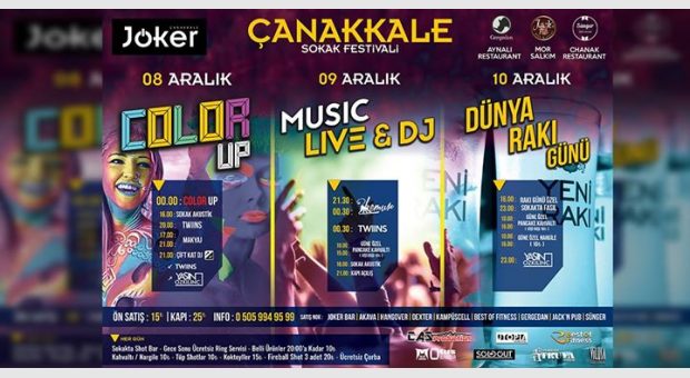 Çanakkale Sokak Festivali @jkrbar