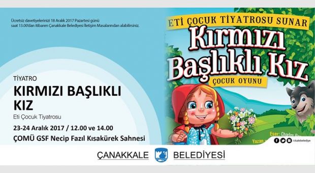 Kırmızı Başlıklı Kız - Eti Çocuk Tiyatrosu