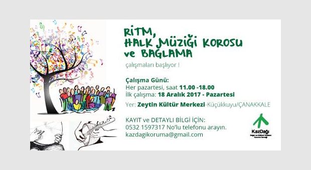 Ritm, Koro ve Bağlama Çalışmaları Devam Ediyor