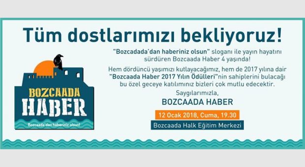 Bozcada 2017 Ödülleri Gecesi