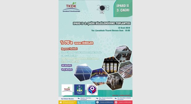 IPARD II 3. Çağrı Bilgilendirme Toplantısı