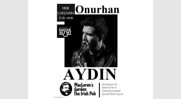 Acoustic Guitar Night artık çarşamba günleri