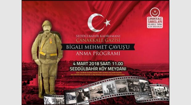 Seddülbahir Kahramanı Bigalı Mehmet Çavuş’u Anma Programı