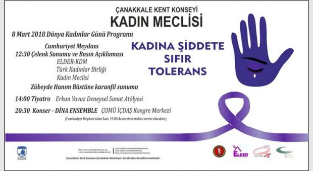 8 Mart Dünya Kadınlar Günü Programı