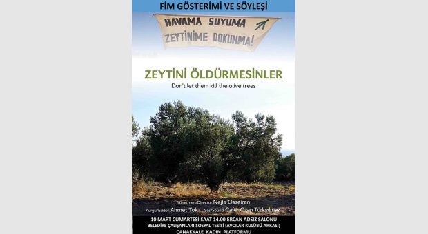 Zeytini Öldürmesinler- Film Gösterimi Ve Söyleşi