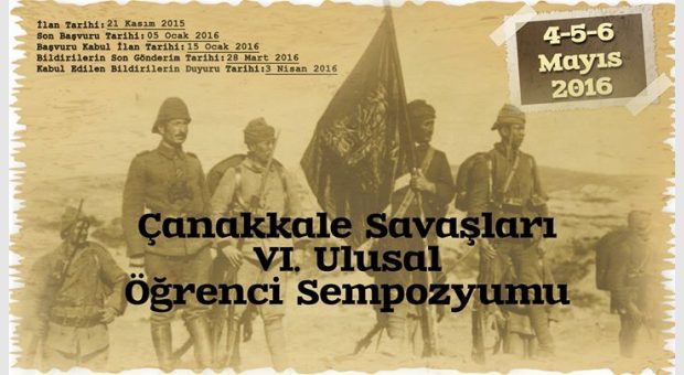 Çanakkale Savaşları VI. Ulusal Öğrenci Sempozyumu