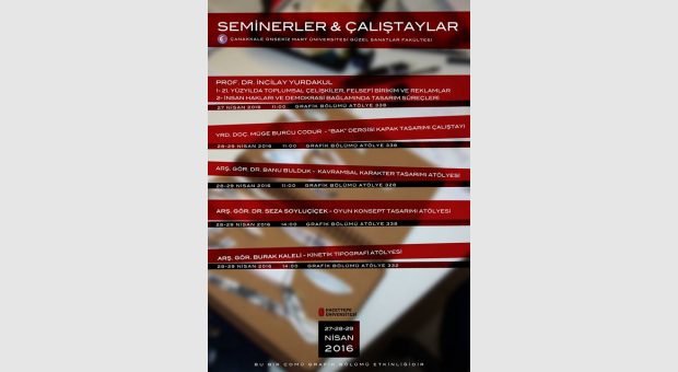 SEMİNER & ÇALIŞTAYLAR