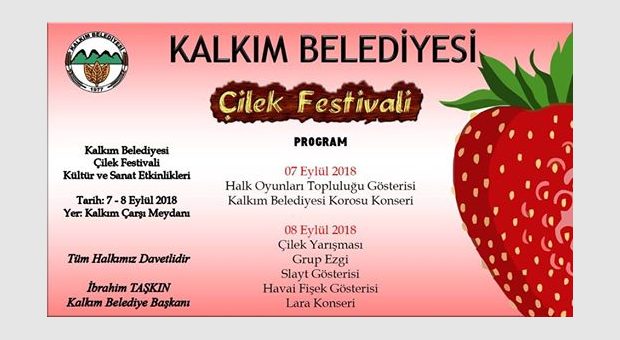 Kalkim Belediyesi ÇİLEK Festivali