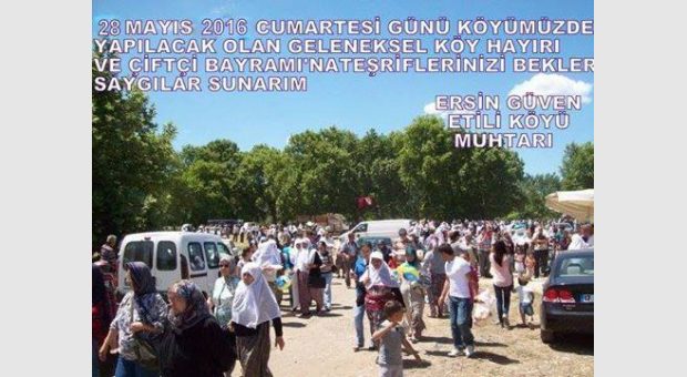 ETİLİ KÖYÜ GELENEKSEL ÇİFTÇİ BAYRAMI