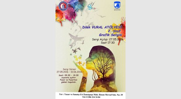 DİLEK VURAL ATÖLYESİ 2. SINIF GRAFİK SERGİSİ