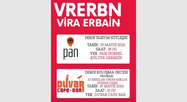Vira Erbain Dergisi Buluşma Gecesi