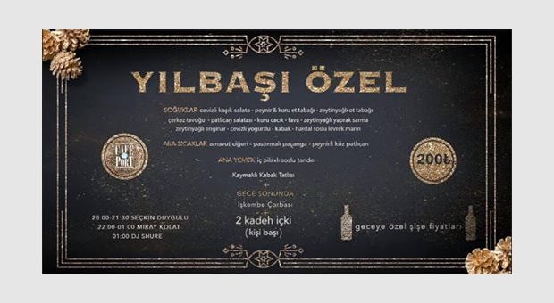 Yılbaşı Özel Meyhane Gecesi