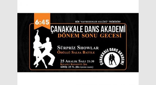 ►►Çanakkale Dans Akademi Dönem Sonu Gecesi◄◄